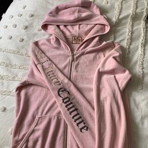 original juicy couture velour sweatshirt